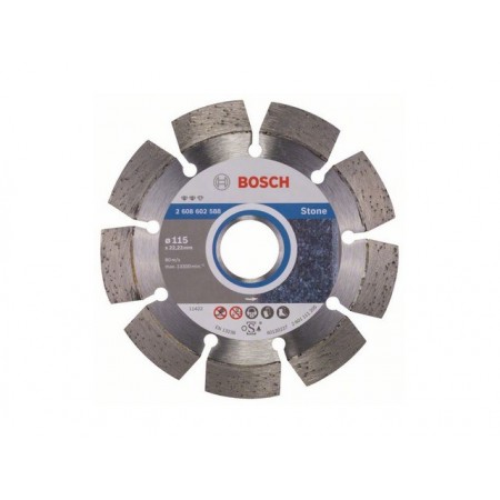 Купить в Минске Алмазный круг 115х22 мм EXPERT FOR STONE BOSCH (сухая резка) 2608602588 цена