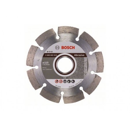 Купить в Минске Алмазный круг 115х22 мм STANDARD FOR ABRASIVE BOSCH (сухая резка) 2608602615 цена