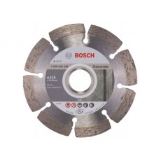Алмазный круг 115х22 мм . STANDARD FOR CONCRETE BOSCH (сухая резка) 2608602196