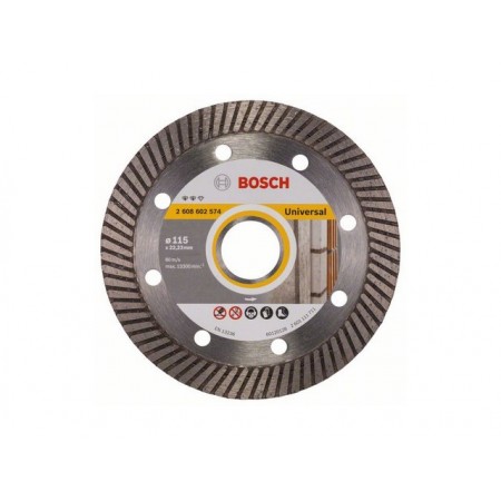 Купить в Минске Алмазный круг 115х22 мм Turbo EXPERT FOR UNIVERSAL BOSCH (сухая резка) 2608602574 цена