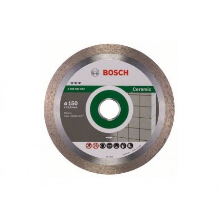 Купить в Минске Алмазный круг 150х22 мм по керамике сплошн. BEST FOR CERAMIC BOSCH 2608602632 цена