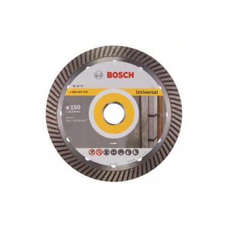 Купить в Минске Алмазный круг 150х22 мм универс. Turbo EXPERT FOR UNIVERAL BOSCH 2608602576 цена