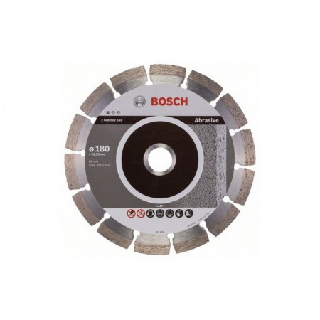 Купить в Минске Алмазный круг 180х22 мм по абразив. матер. сегмент. STANDARD FOR ABRASIVE BOSCH 2608602618 цена