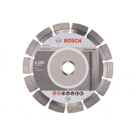 Купить в Минске Алмазный круг 180х22 мм по бетону сегмент. EXPERT FOR CONCRETE BOSCH 2608602558 цена