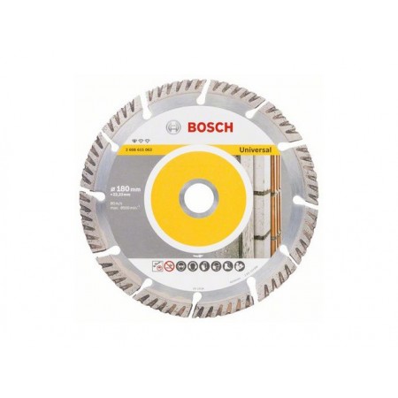 Купить в Минске Алмазный круг 180х22 мм универс. сегмент. Turbo STANDARD FOR UNIVERSAL BOSCH 2608615063 цена