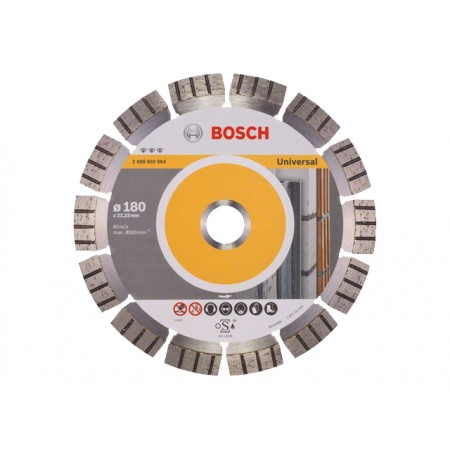 Купить в Минске Алмазный круг 180х22 универс. Bosch 2608600351 цена