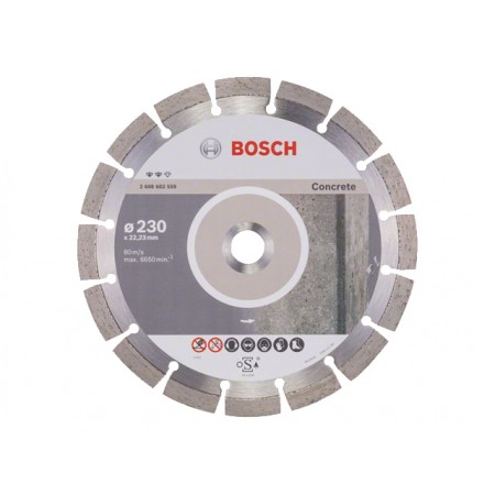 Купить в Минске Алмазный круг 230х22,23мм бетон Expert (BOSCH) 2608602559 цена