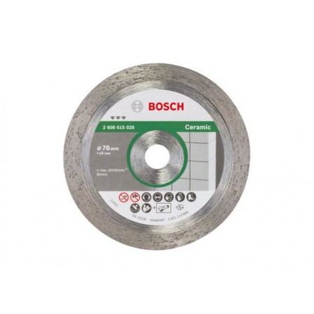 Купить в Минске Алмазный круг 76х10 мм BEST FOR CERAMIC BOSCH (для GWS 12-76 V-EC) 2608615020 цена