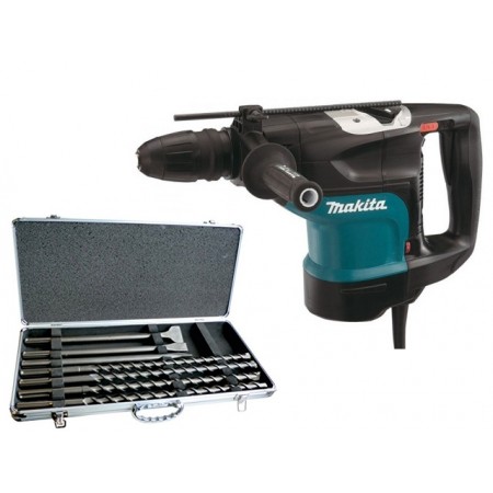 Купить в Минске Перфоратор MAKITA HR 4501 C в чем. + набор оснастки цена