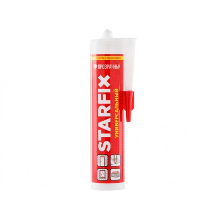 Купить в Минске Герметик силиконовый универсальный STARFIX Universal Silicone (прозрачный) 260 мл цена