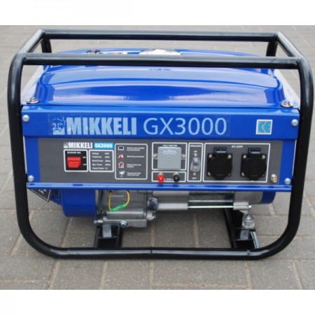 Купить в Минске Генератор бензиновый MIKKELI GX3000 цена
