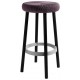Стул барный уличный Cozy bar stool (Коузи Бар), фиолет